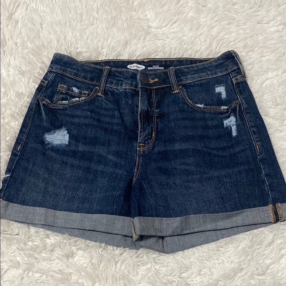 Old Navy Women's Blue Denim Shorts size 2